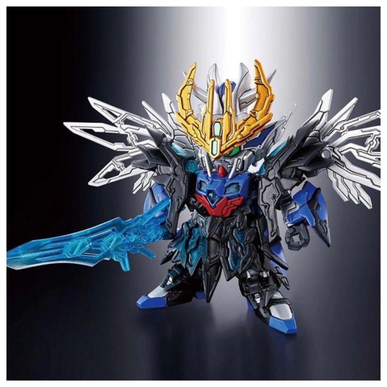Gundam SD Sangoku Soketsuden Cao Cao Wing Gundam modelová stavebnica produktová fotografia
