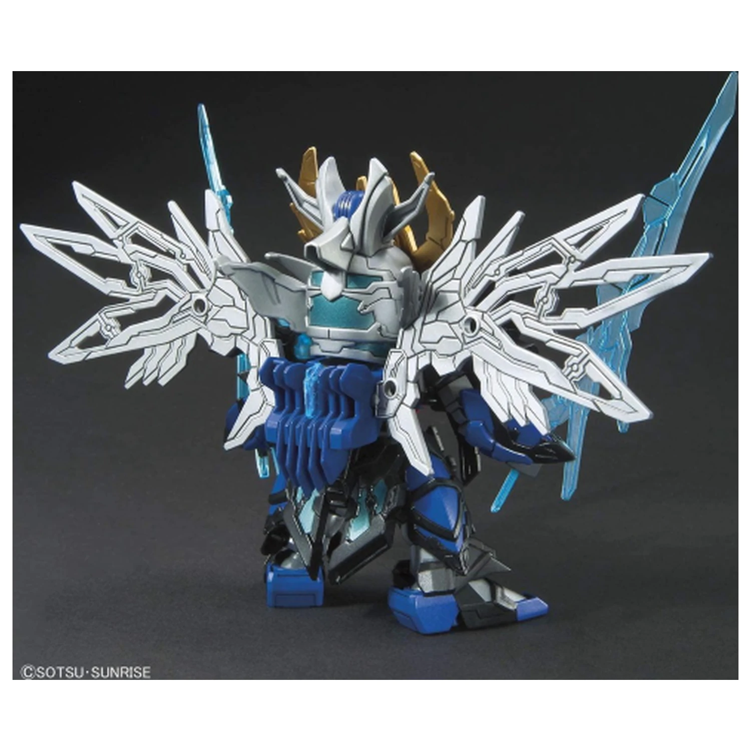 Gundam SD Sangoku Soketsuden Cao Cao Wing Gundam modelová stavebnica produktová fotografia