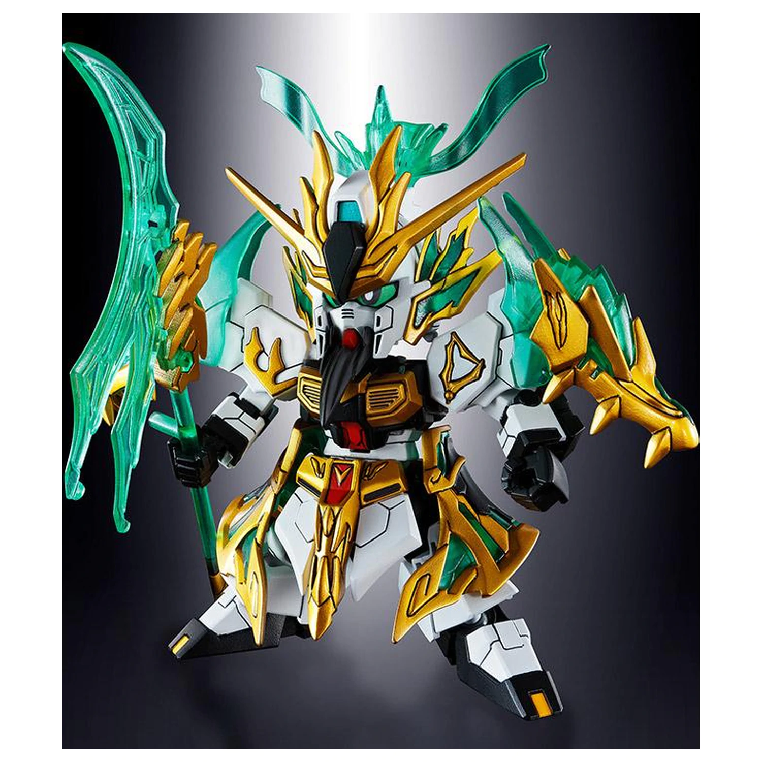 Gundam SD Sangoku Soketsuden Guan Yu Yun Chang Nu Gundam Model Kit produktová fotografia