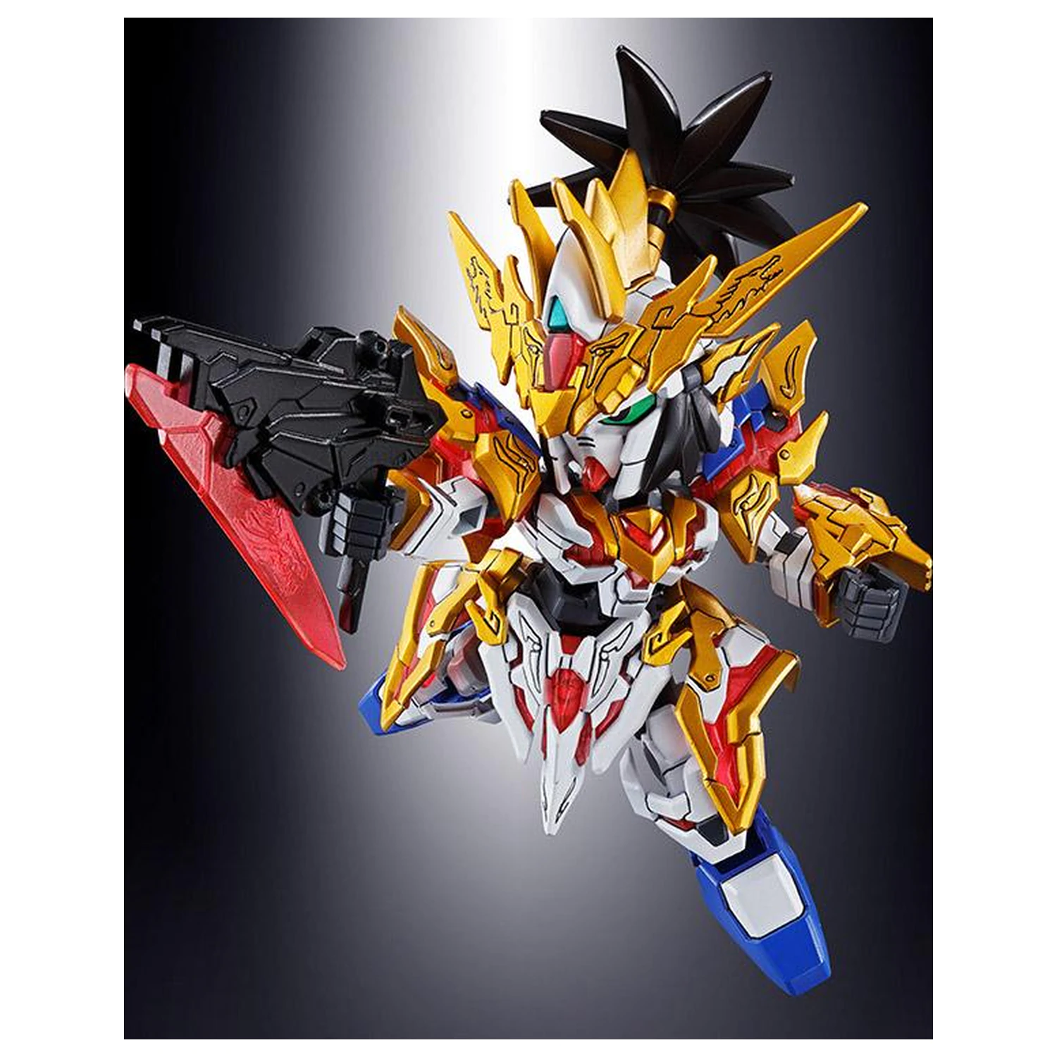 GUNDAM SD Sangoku Soketsuden Liu Bei Unicorn Gundam model súprava produktová fotografia
