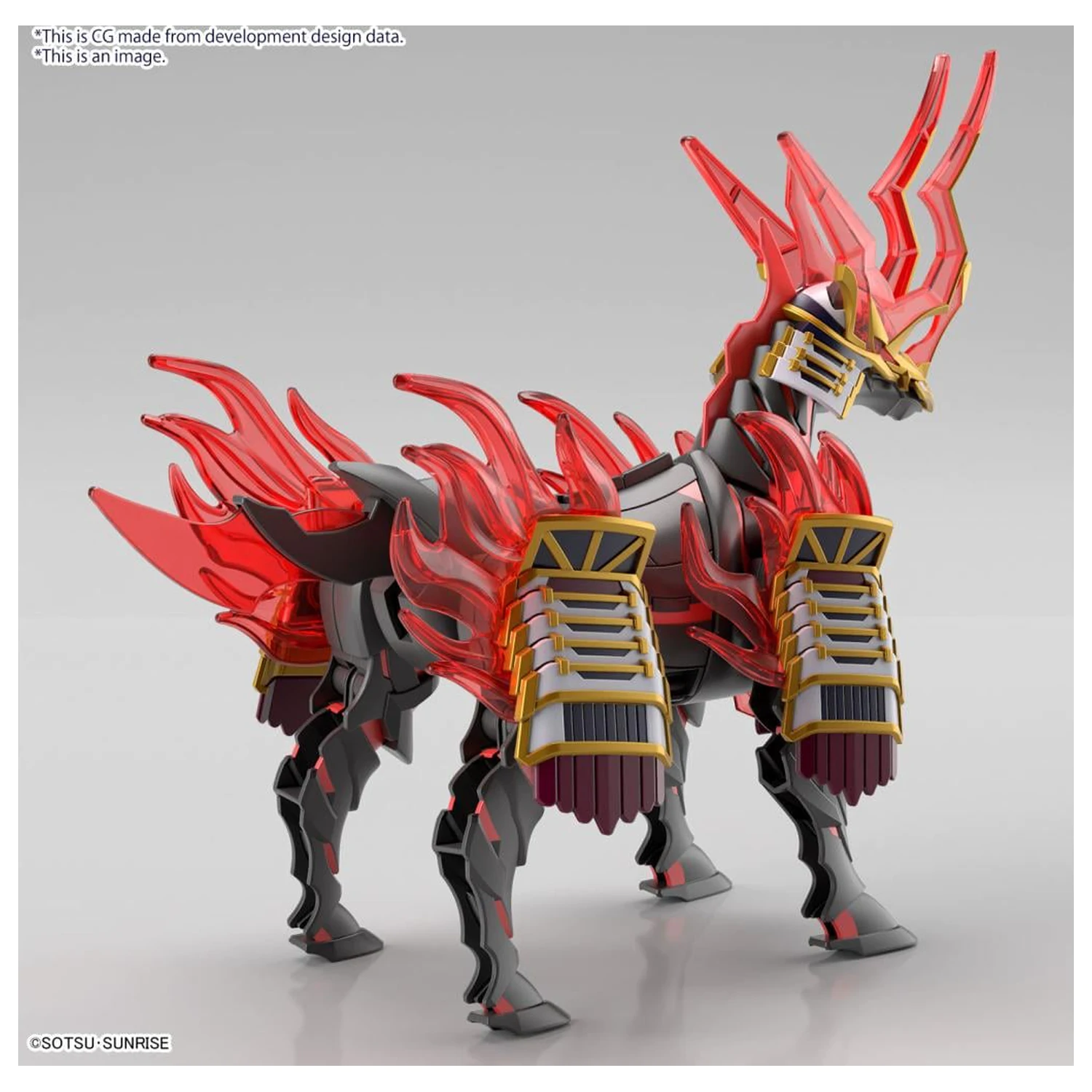 Gundam SDW Heroes Nobunaga's War Horse Model Kit produktová fotografia