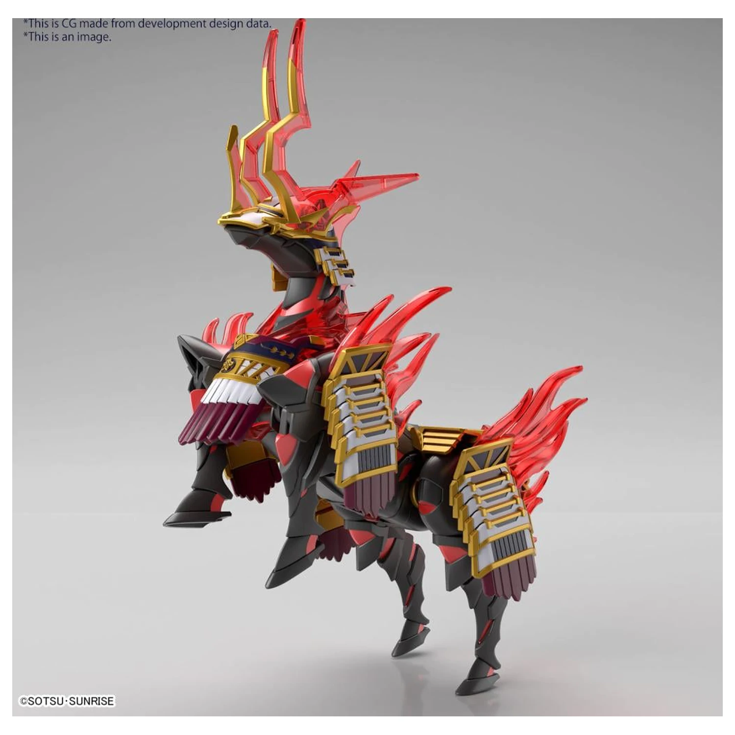 Gundam SDW Heroes Nobunaga's War Horse Model Kit produktová fotografia