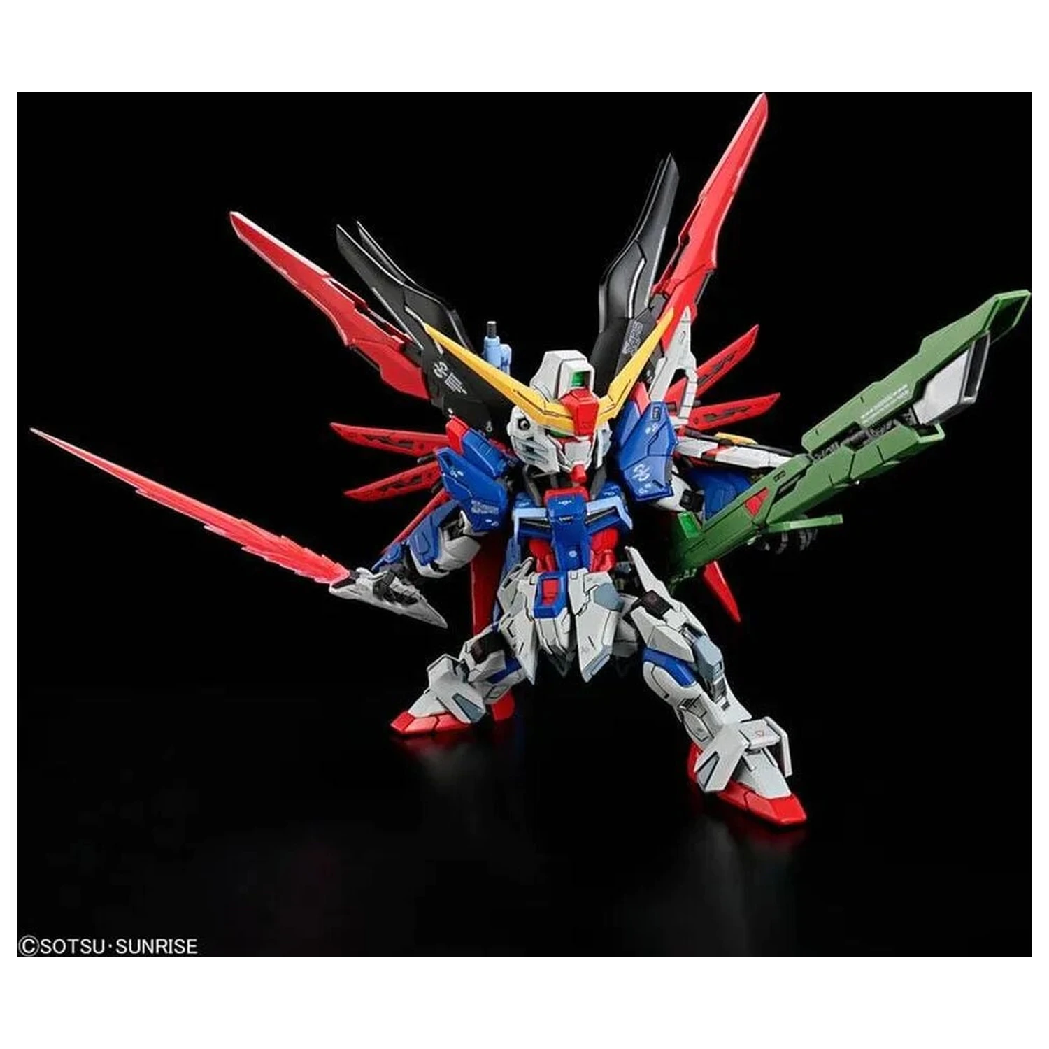 Gundam SEED Destiny ZGMF-X42S Destiny Gundam Mobile Suit modelová súprava MGSD produktová fotografia
