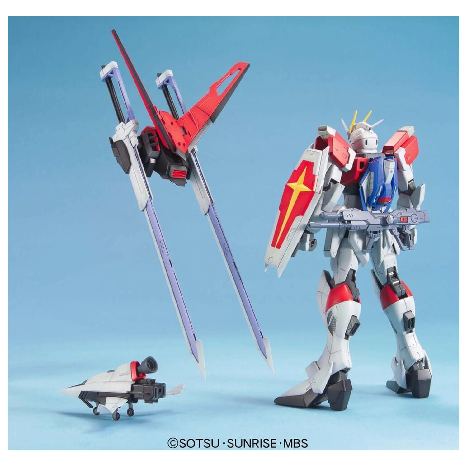 Gundam SEED Destiny ZGMF-X56S/gamma Sword Impulse Gundam Mobile Suit model stavebnica MG 1/100 produktová fotografia