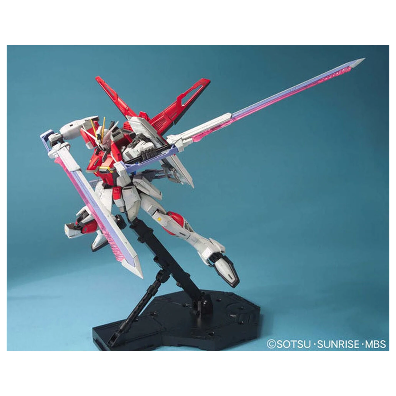 Gundam SEED Destiny ZGMF-X56S/gamma Sword Impulse Gundam Mobile Suit model stavebnica MG 1/100 produktová fotografia
