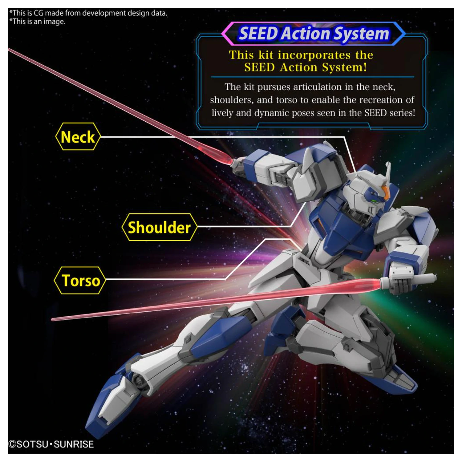 Gundam Seed Freedom HG 1/144 Duel Blitz Gundam Model stavebnica produktová fotografia