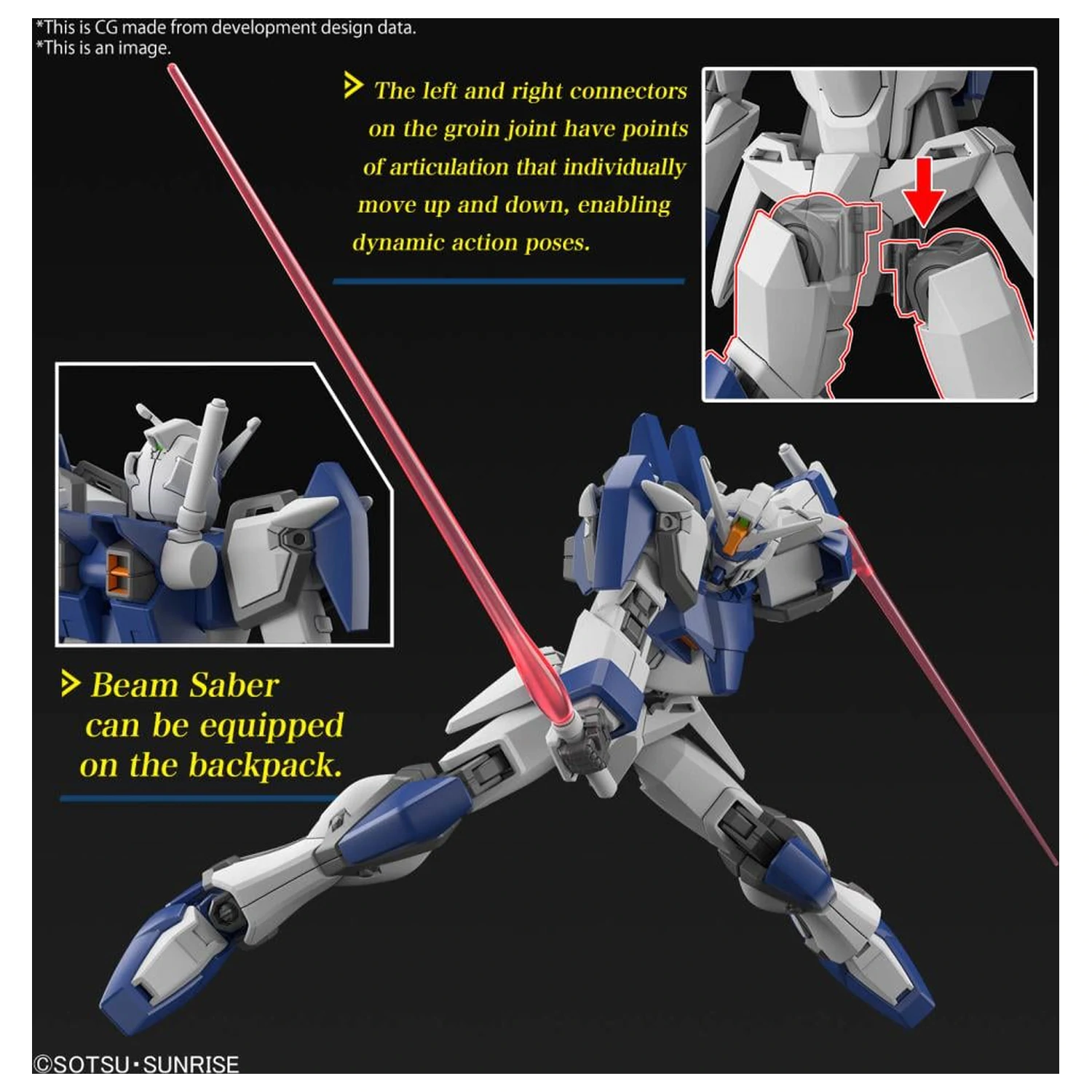 Gundam Seed Freedom HG 1/144 Duel Blitz Gundam Model stavebnica produktová fotografia