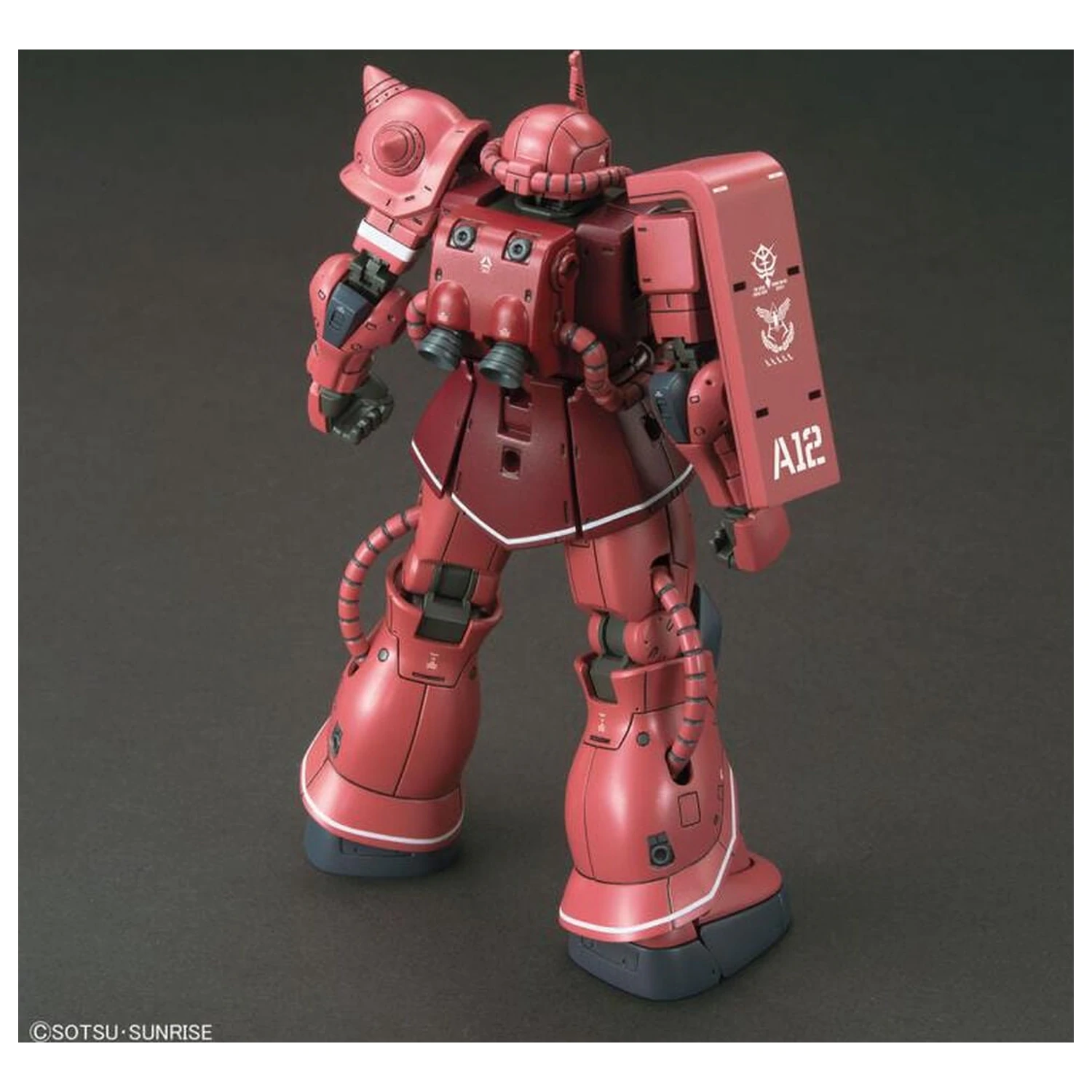 Gundam The Origin MS-06S Zaku II Char Aznable Red Comet Ver. Model stavebnica Maqueta HG 1/144 produktová fotografia