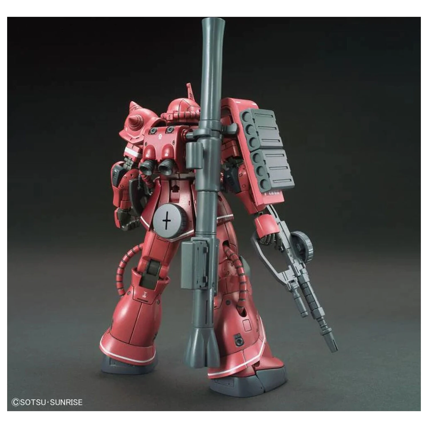 Gundam The Origin MS-06S Zaku II Char Aznable Red Comet Ver. Model stavebnica Maqueta HG 1/144 produktová fotografia