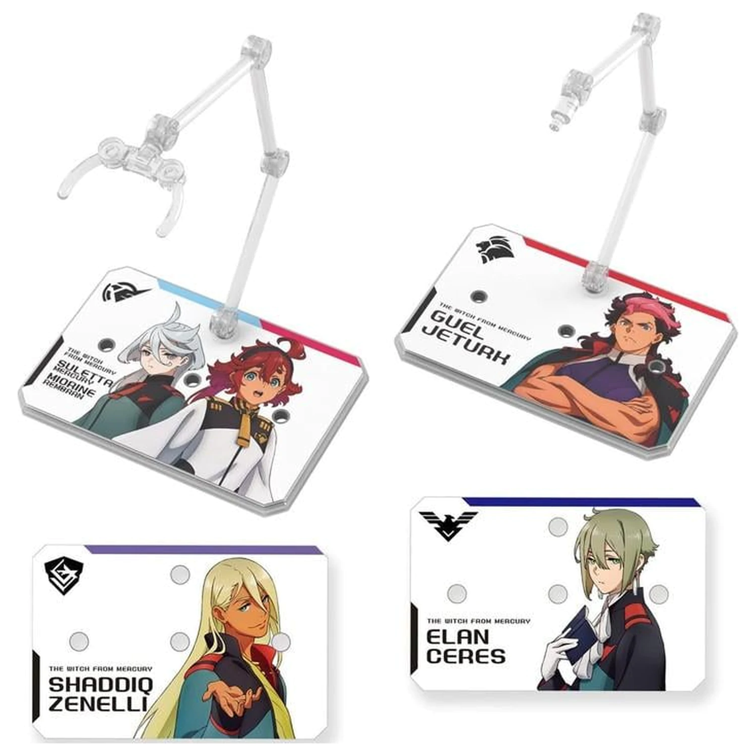 Gundam: The Witch from Mercury - Action Base 6 Sticker Set (Clear) doplňovací balíček pre modelársku sadu produktová fotografia