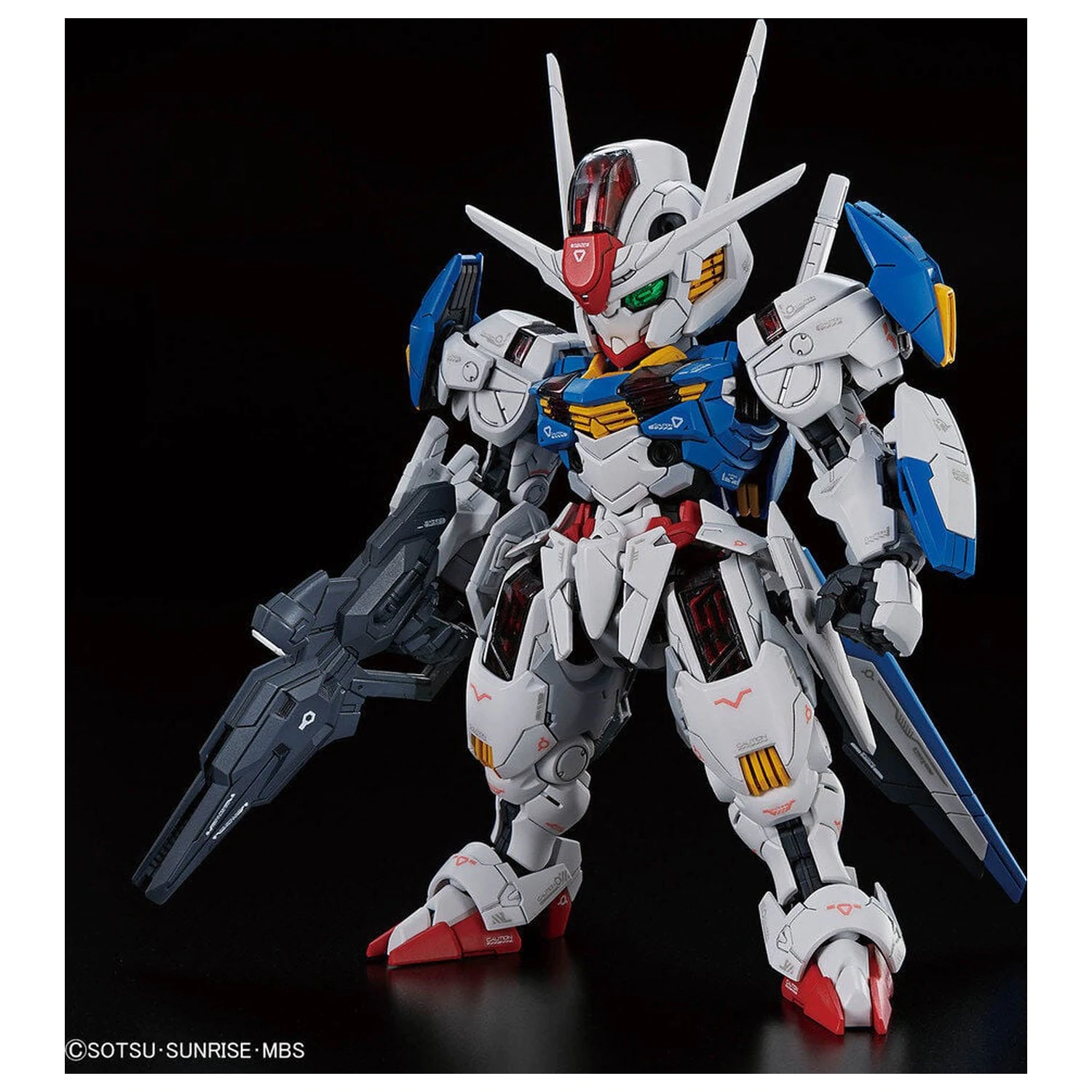 Gundam The Witch from Mercury XVX-016 Gundam Aerial Mobile Suit model stavebnice MGSD produktová fotografia