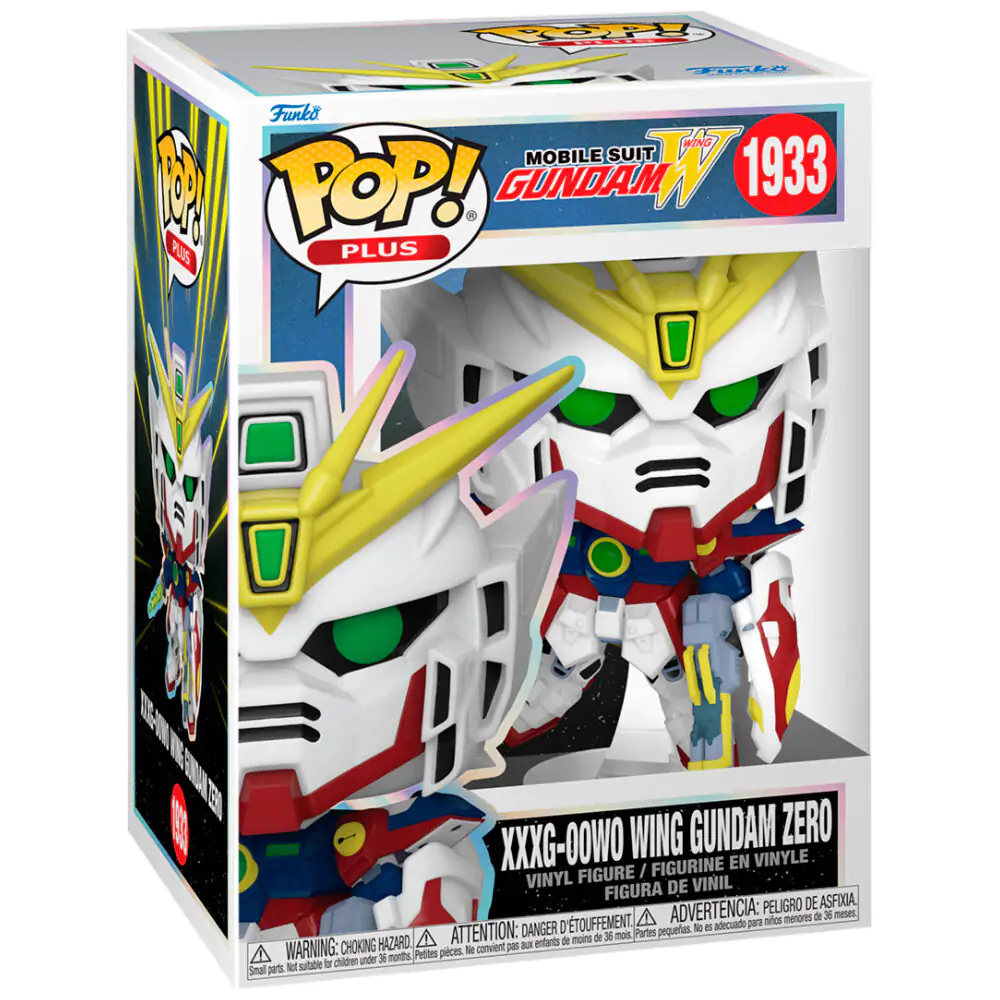 Gundam Wing Funko POP! Plus Animation vinylová figúrka Wing Gundam Zero 9 cm produktová fotografia