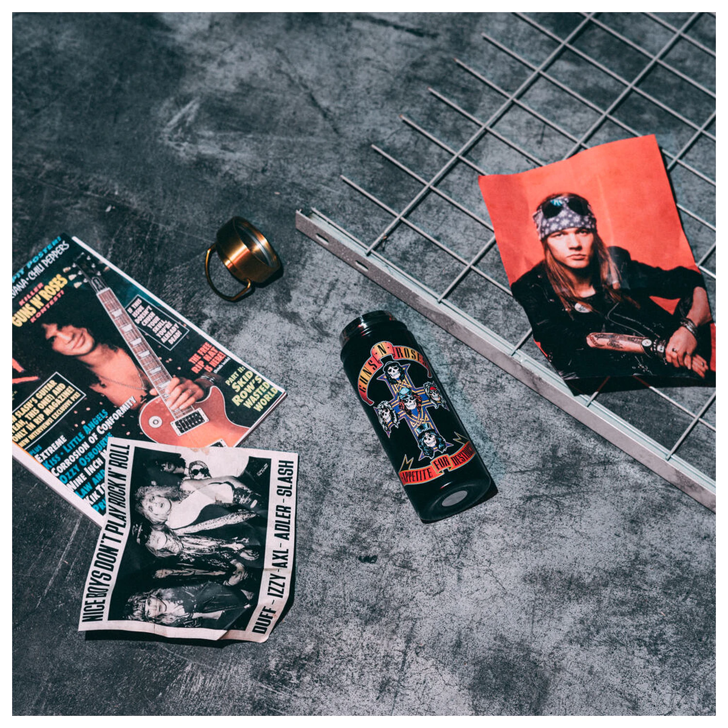 Guns N Roses nerezová fľaša 500ml produktová fotografia