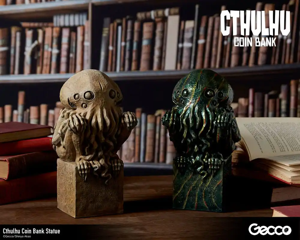 H.P. Lovecraft Cthulhu Mythos Pokladnička socha Cthulhu (Stone Color) 24 cm termékfotó