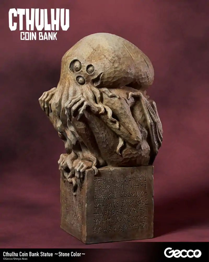 H.P. Lovecraft Cthulhu Mythos Pokladnička socha Cthulhu (Stone Color) 24 cm termékfotó