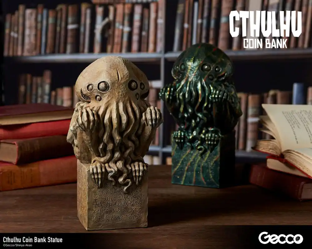 H.P. Lovecraft Cthulhu Mythos Pokladnička socha Cthulhu (Stone Color) 24 cm termékfotó