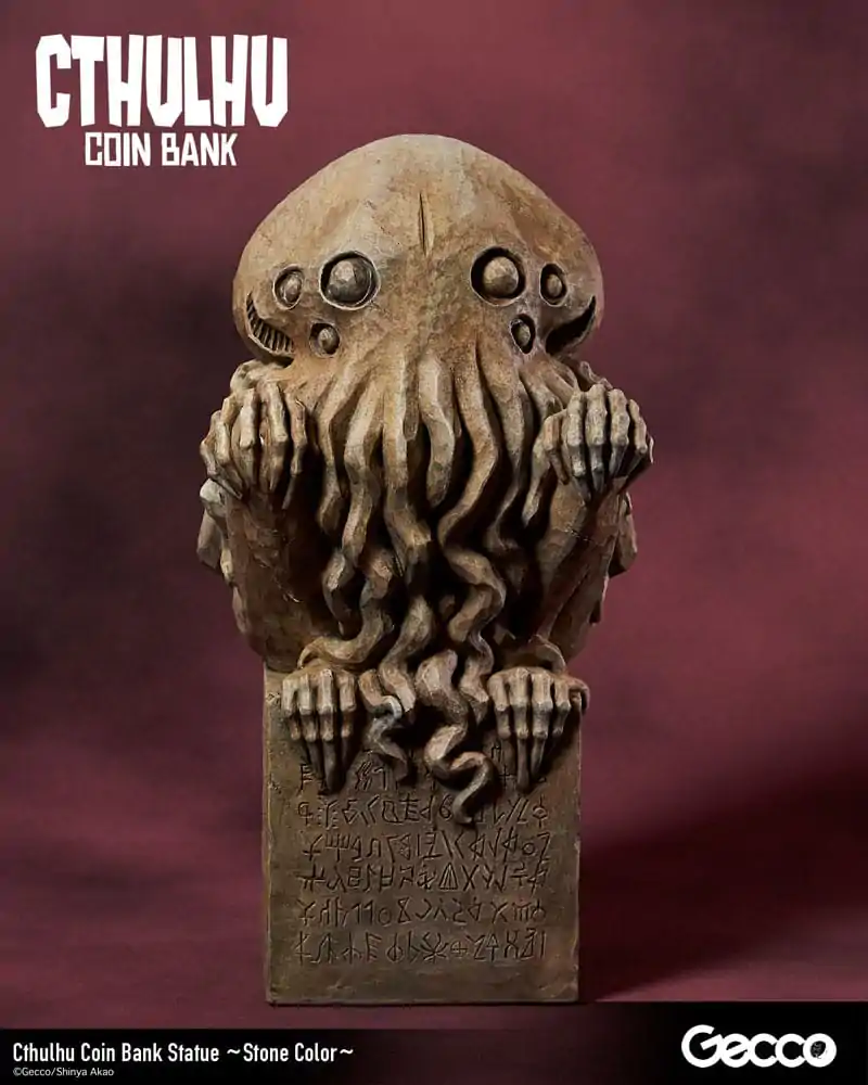 H.P. Lovecraft Cthulhu Mythos Pokladnička socha Cthulhu (Stone Color) 24 cm termékfotó