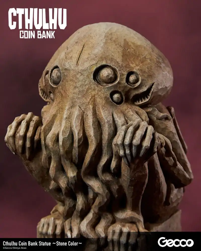 H.P. Lovecraft Cthulhu Mythos Pokladnička socha Cthulhu (Stone Color) 24 cm termékfotó