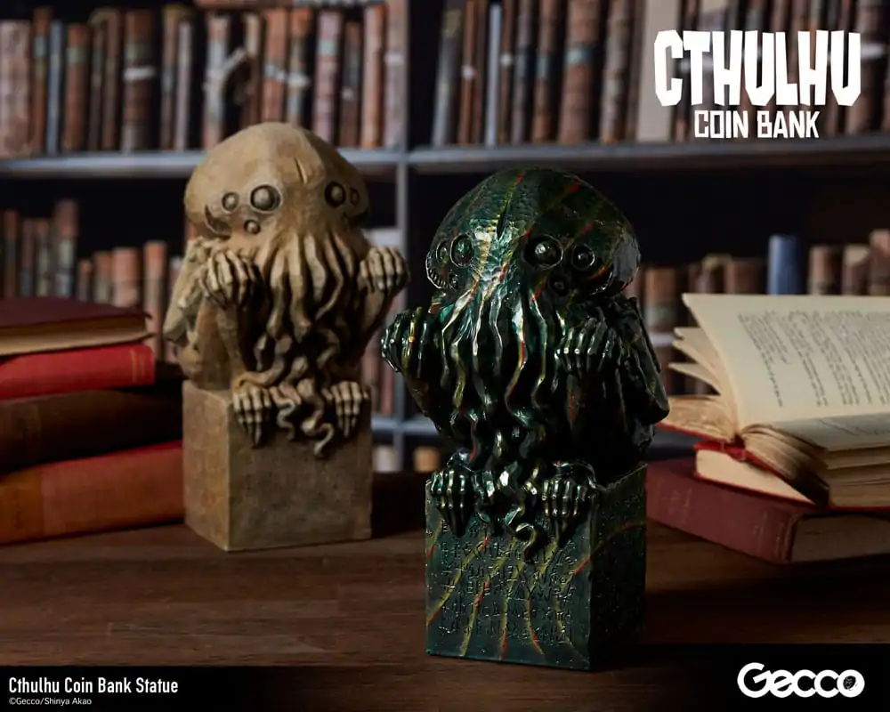 H.P. Lovecraft Cthulhu Mythos Pokladnička socha Cthulhu (Stone Color) 24 cm termékfotó