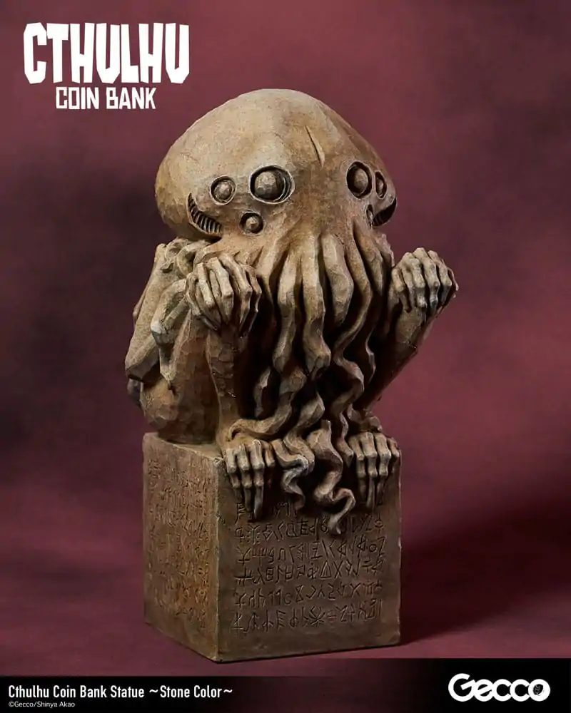 H.P. Lovecraft Cthulhu Mythos Pokladnička socha Cthulhu (Stone Color) 24 cm termékfotó