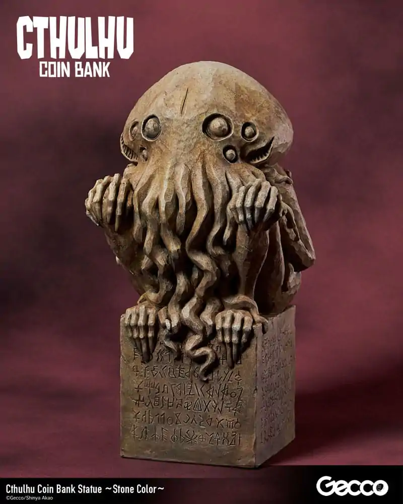 H.P. Lovecraft Cthulhu Mythos Pokladnička socha Cthulhu (Stone Color) 24 cm termékfotó