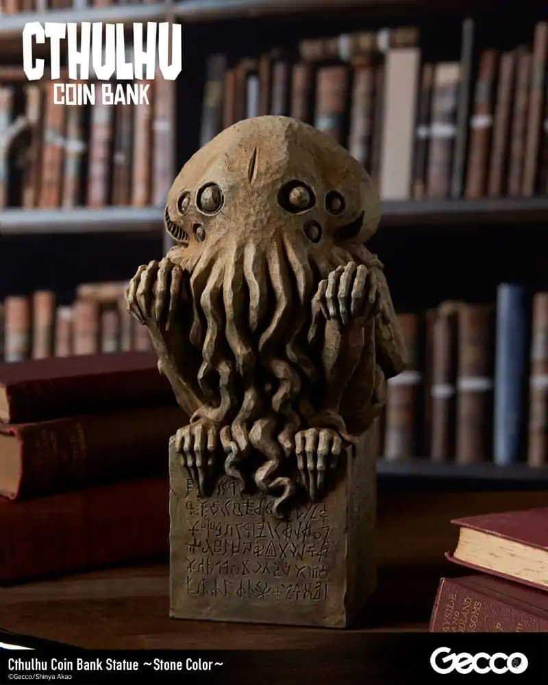 H.P. Lovecraft Cthulhu Mythos Pokladnička socha Cthulhu (Stone Color) 24 cm termékfotó