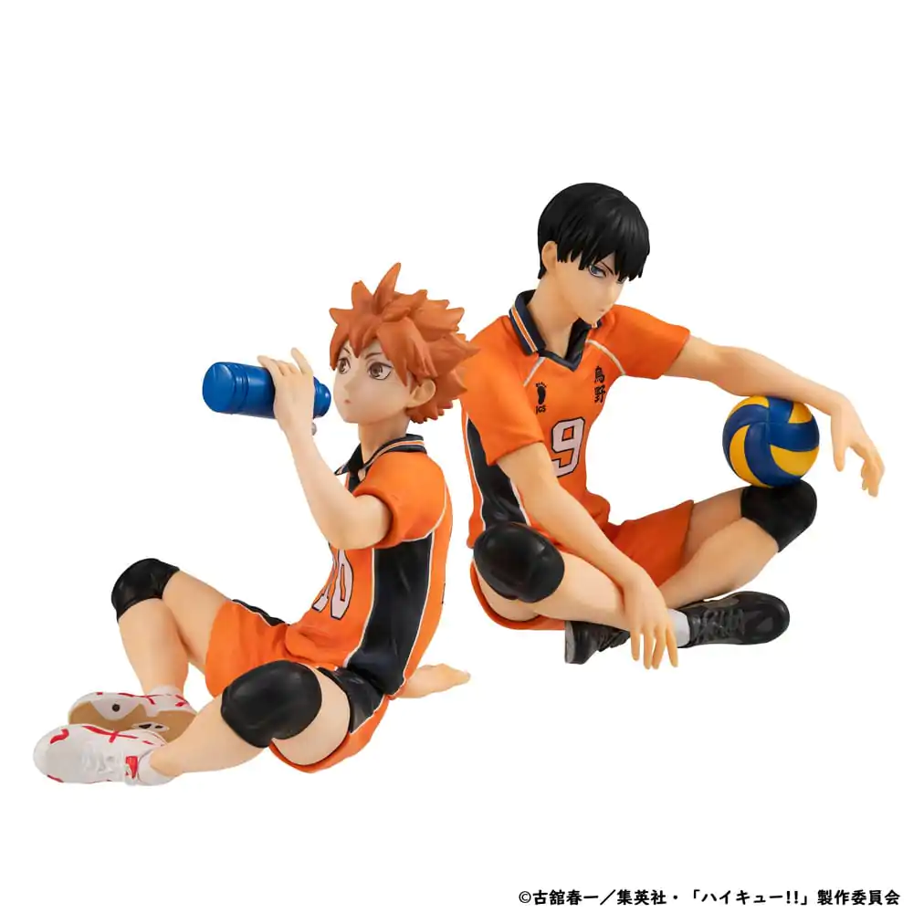 Haikyu!! G.E.M. Series PVC socha Atsumu Shoyo Hinata Second Uniform Ver. Palm Size 9 cm produktová fotografia