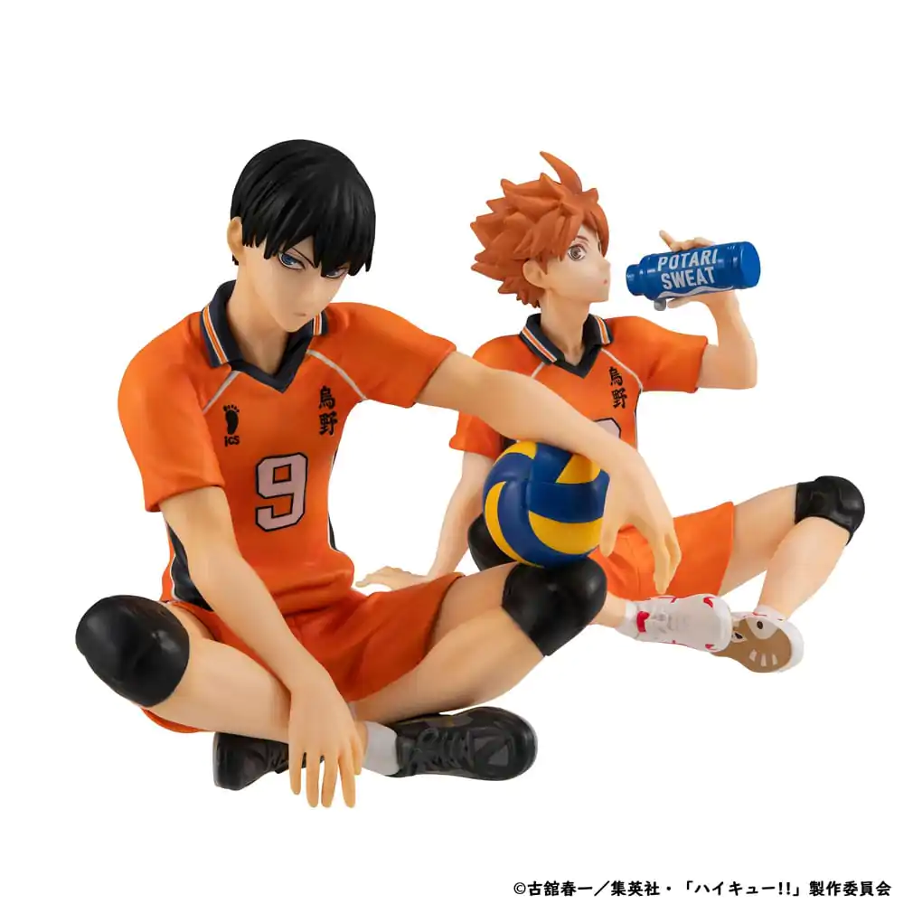 Haikyu!! G.E.M. Series PVC socha Atsumu Shoyo Hinata Second Uniform Ver. Palm Size 9 cm produktová fotografia