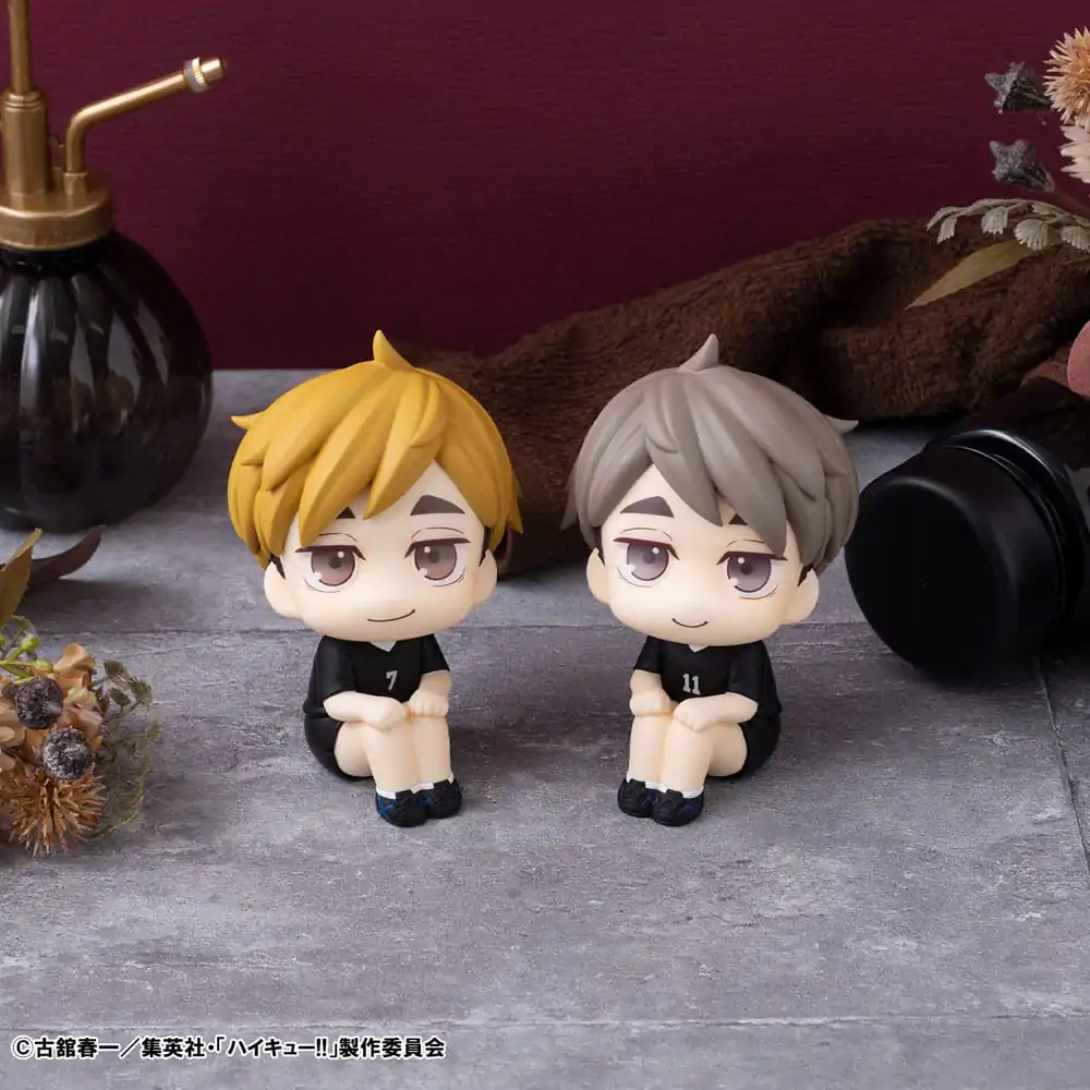 Haikyu!! Look Up PVC sošky Atsumu Miya & Osamu Miya Uniform Ver. 11 cm (s darčekom) produktová fotografia