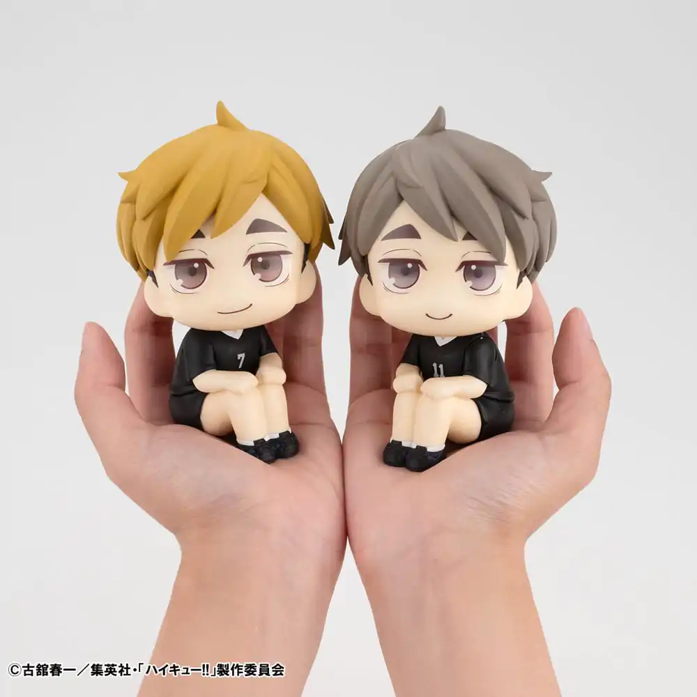 Haikyu!! Look Up PVC sošky Atsumu Miya & Osamu Miya Uniform Ver. 11 cm (s darčekom) produktová fotografia