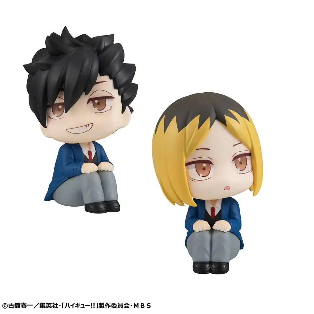 Haikyu!! Look Up PVC soška 11 cm (darček) Tetsuro Kuroo & Kenma Kozume termékfotó