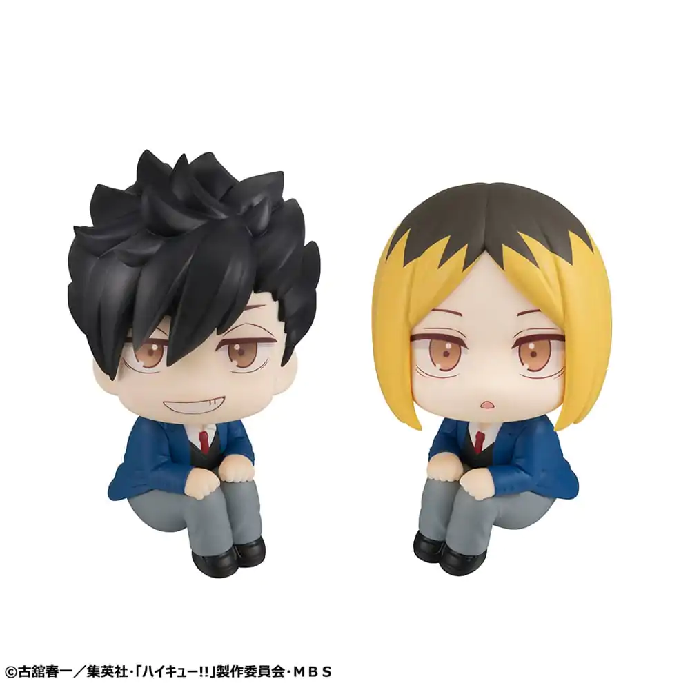 Haikyu!! Look Up PVC soška 11 cm (darček) Tetsuro Kuroo & Kenma Kozume termékfotó