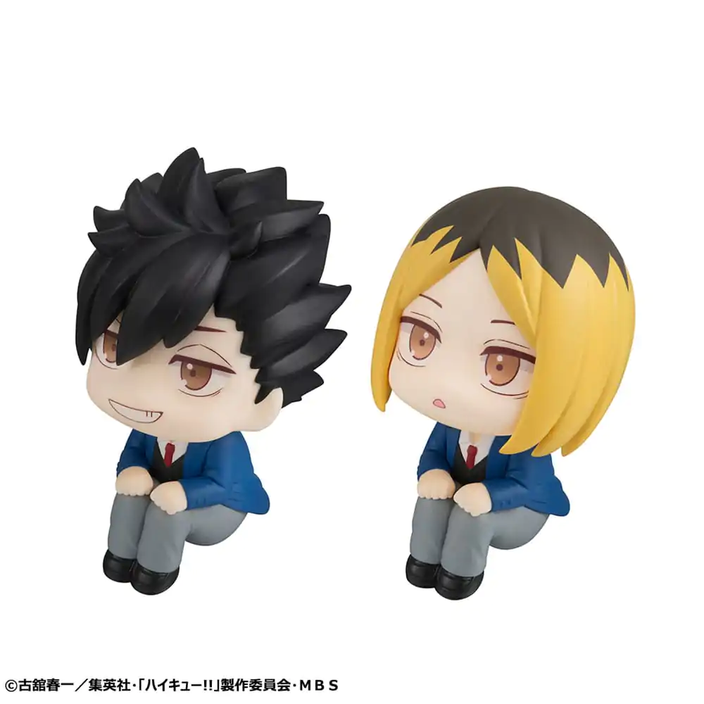 Haikyu!! Look Up PVC soška 11 cm (darček) Tetsuro Kuroo & Kenma Kozume termékfotó