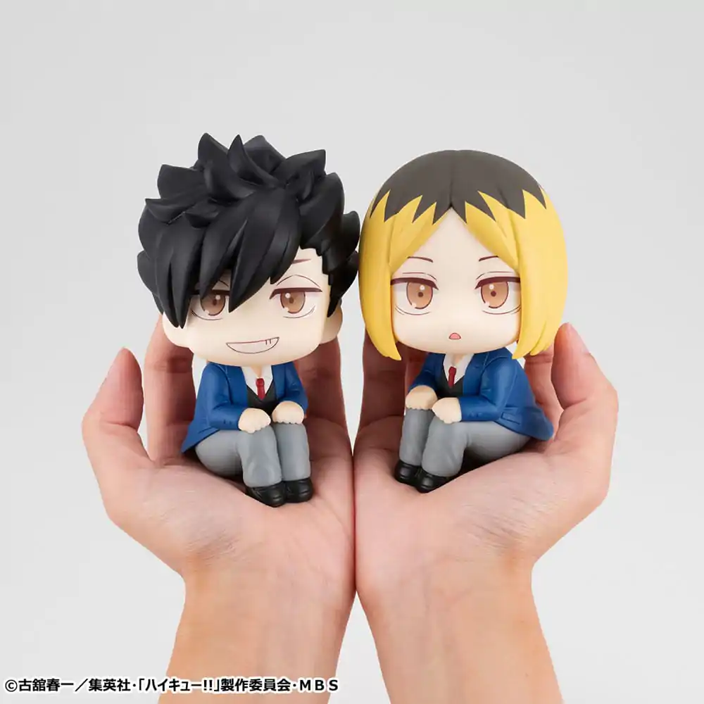 Haikyu!! Look Up PVC soška 11 cm (darček) Tetsuro Kuroo & Kenma Kozume termékfotó