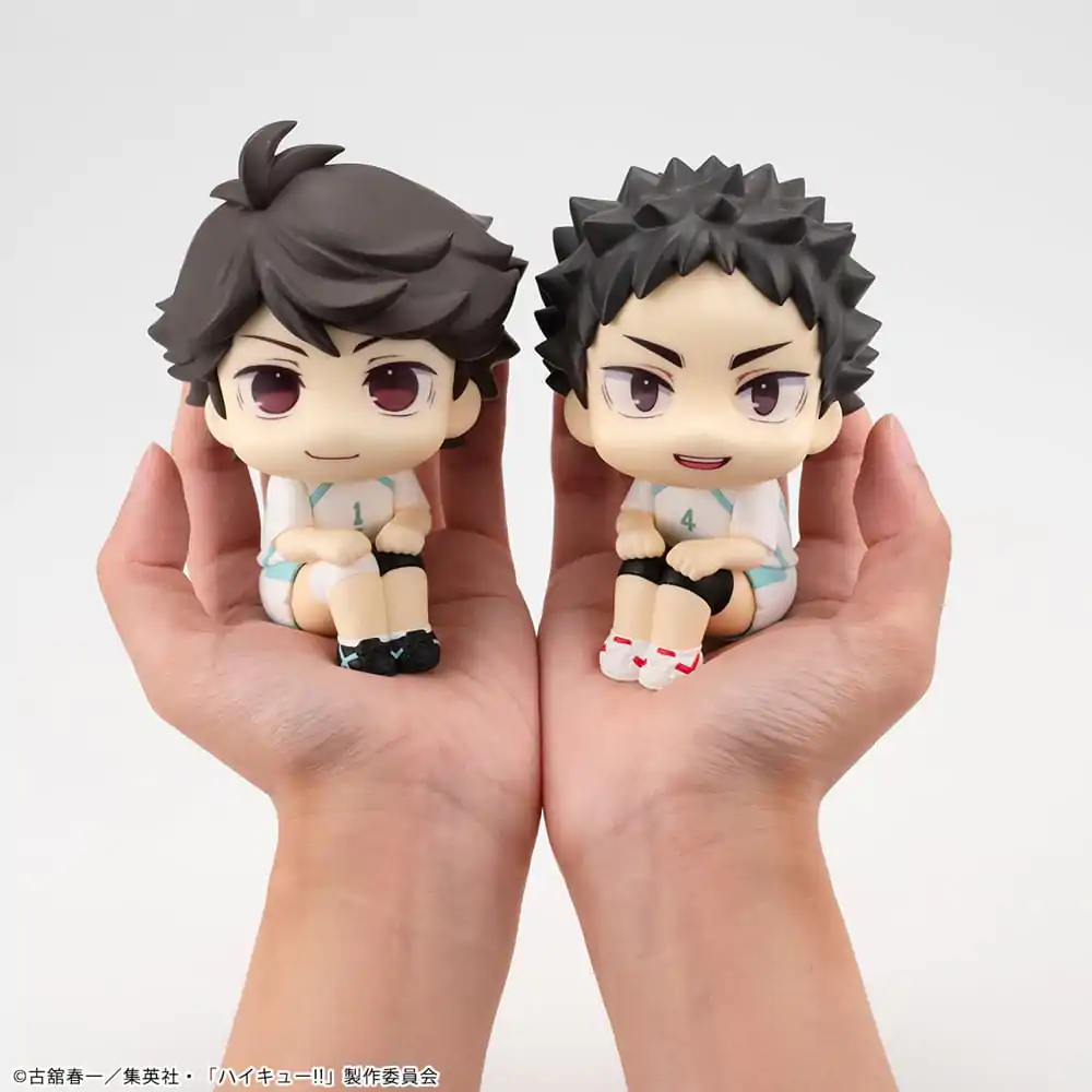 Haikyu!! Look Up PVC sošky Toru Oikawa & Hajime Iwaizumi Uniform Ver. 11 cm (s darčekom) produktová fotografia