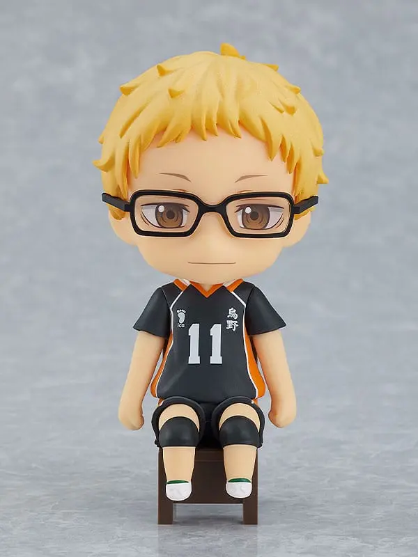 Haikyu!! Nendoroid Swacchao! figúrka Kei Tsukishima 9 cm termékfotó