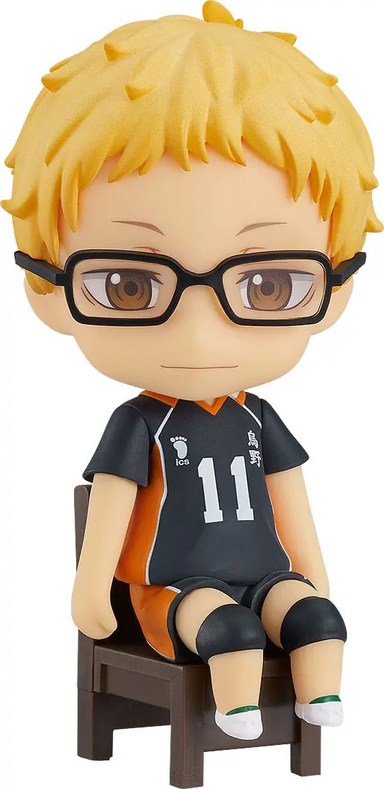 Haikyu!! Nendoroid Swacchao! figúrka Kei Tsukishima 9 cm termékfotó