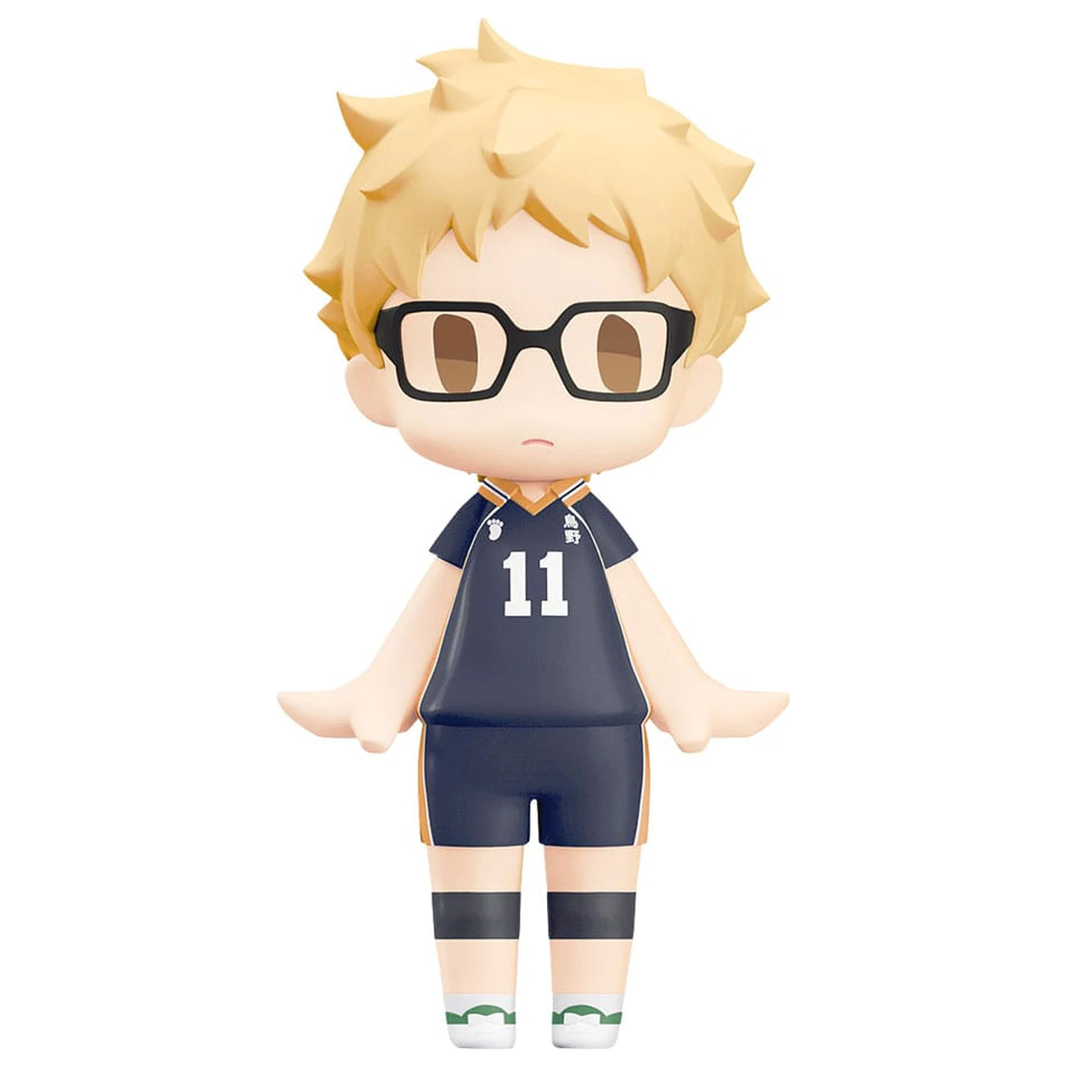 Haikyuu!! HELLO! GOOD SMILE akčná figúrka Kei Tsukishima 10 cm produktová fotografia