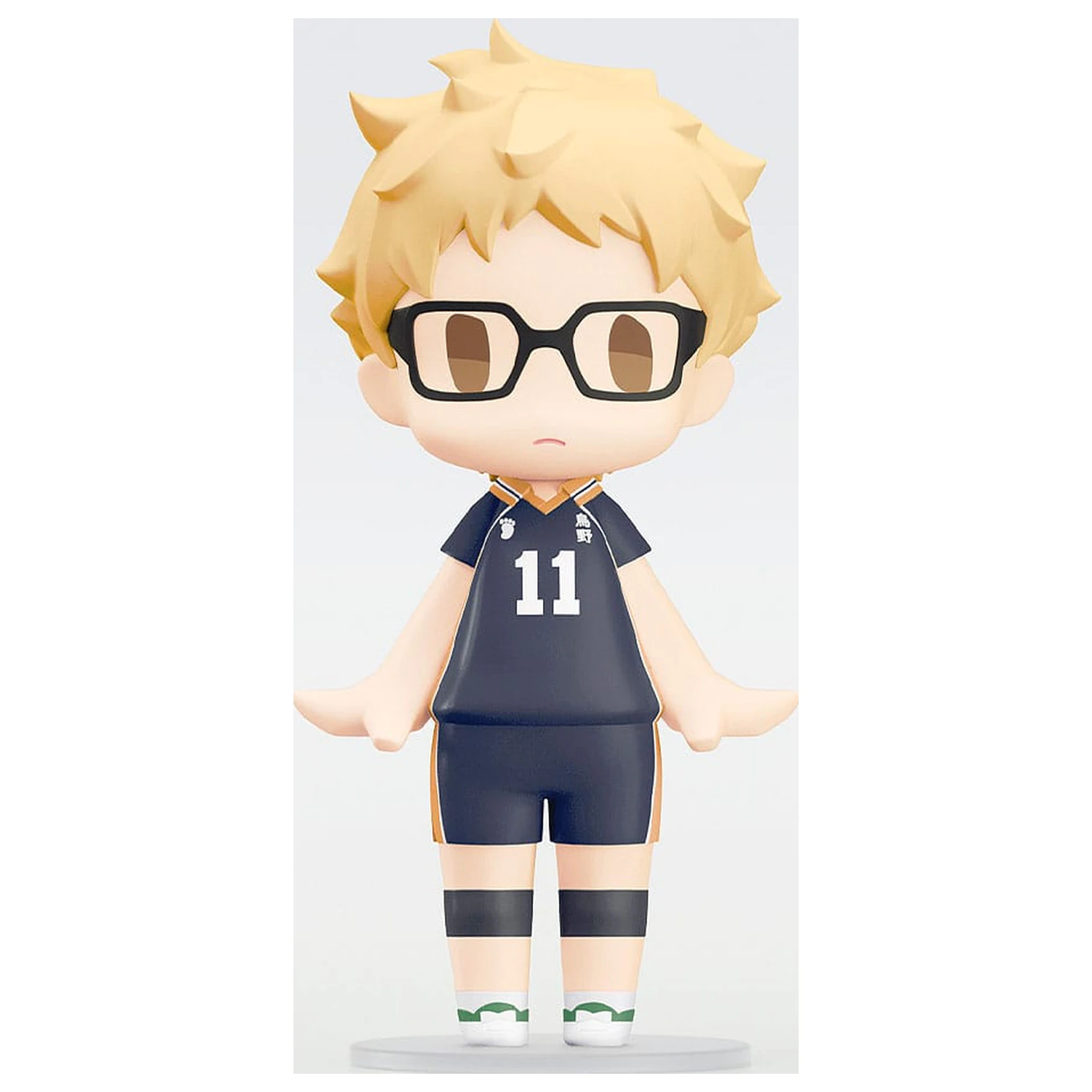 Haikyuu!! HELLO! GOOD SMILE akčná figúrka Kei Tsukishima 10 cm produktová fotografia
