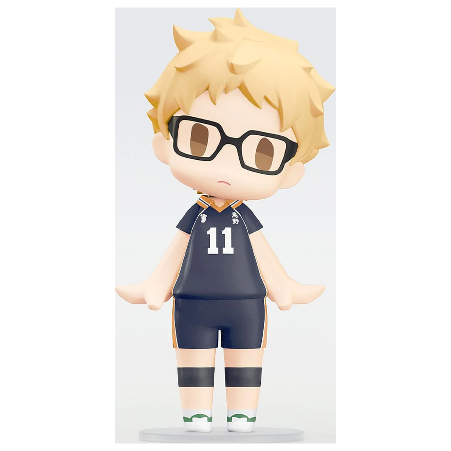 Haikyuu!! HELLO! GOOD SMILE akčná figúrka Kei Tsukishima 10 cm produktová fotografia
