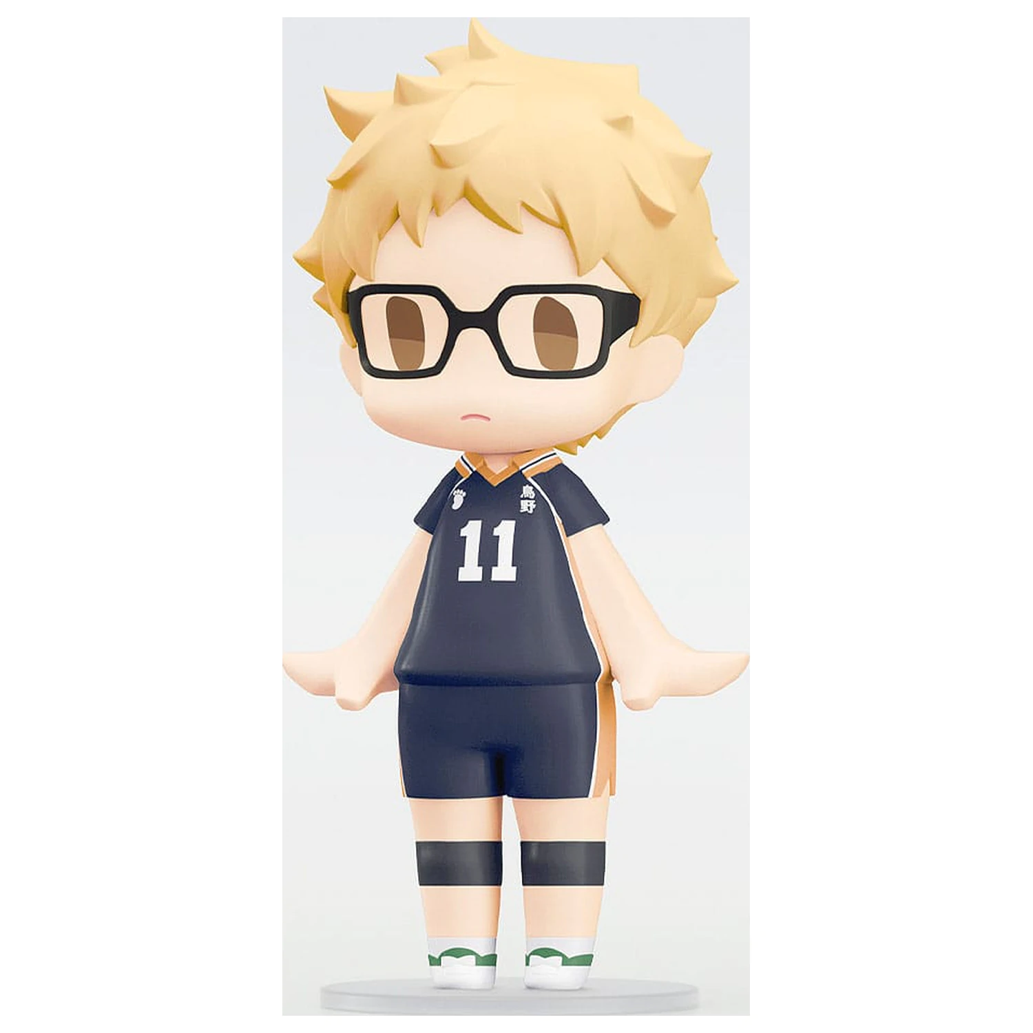 Haikyuu!! HELLO! GOOD SMILE akčná figúrka Kei Tsukishima 10 cm produktová fotografia