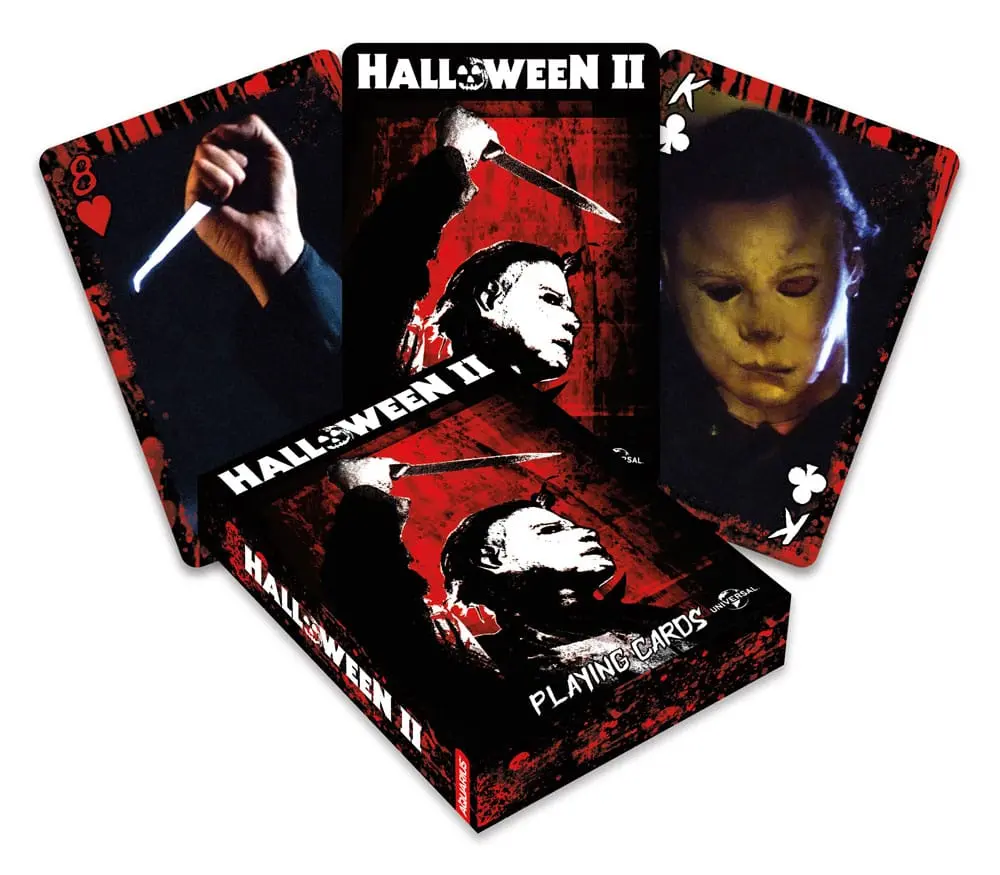 Halloweenske 02 kartové scény produktová fotografia