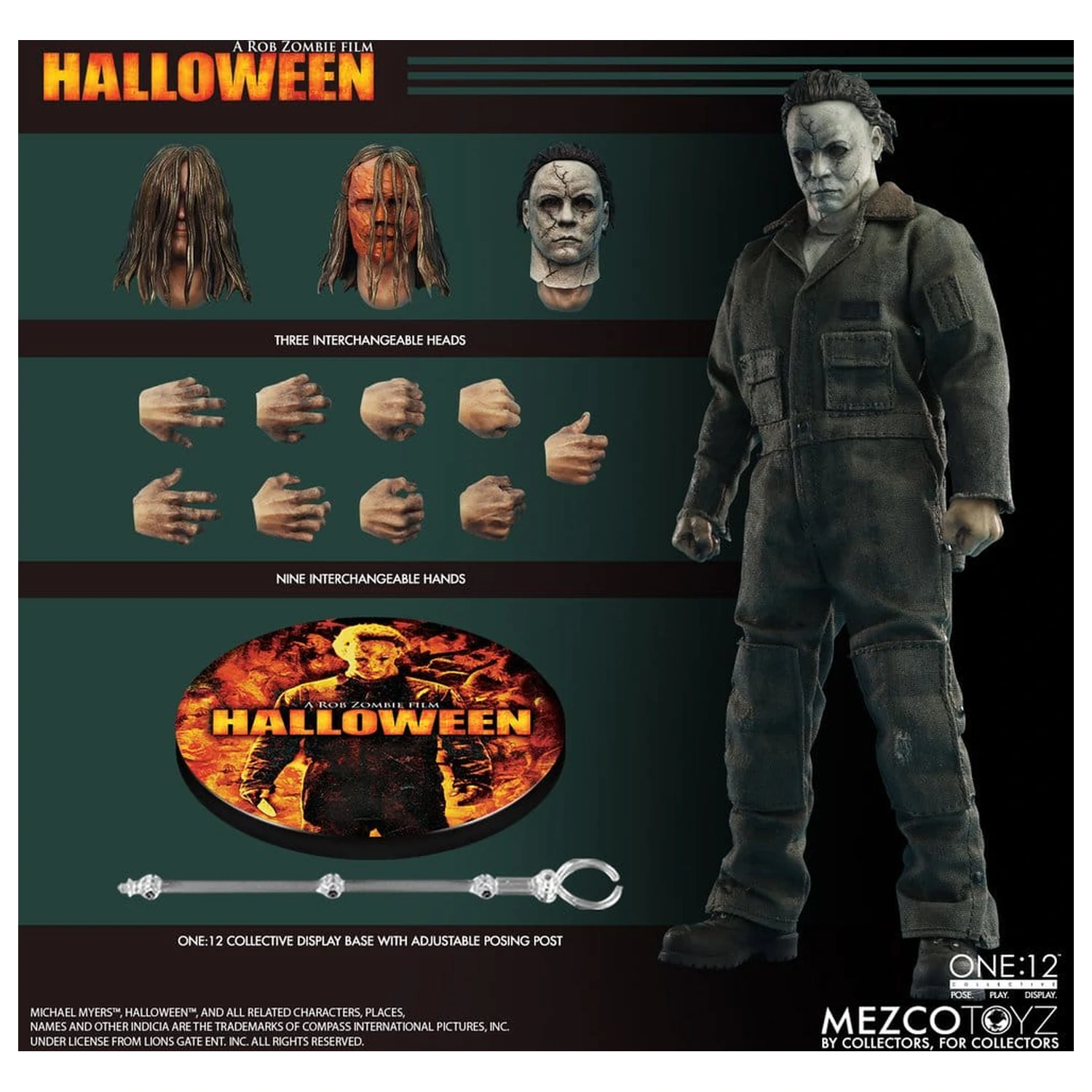 Halloween (2007) One:12 Collective Akčná figúrka 1/12 Michael Myers 17 cm produktová fotografia