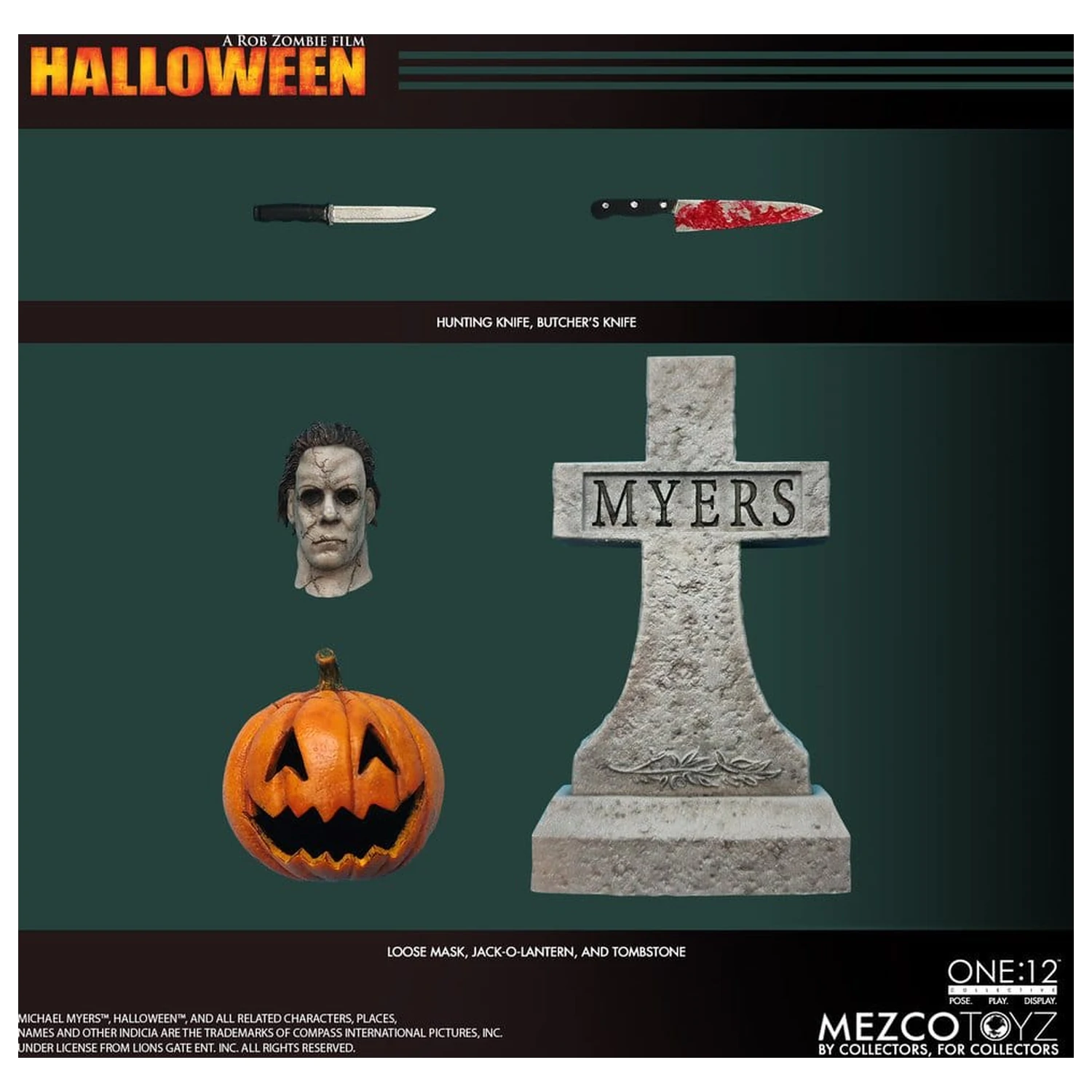 Halloween (2007) One:12 Collective Akčná figúrka 1/12 Michael Myers 17 cm produktová fotografia