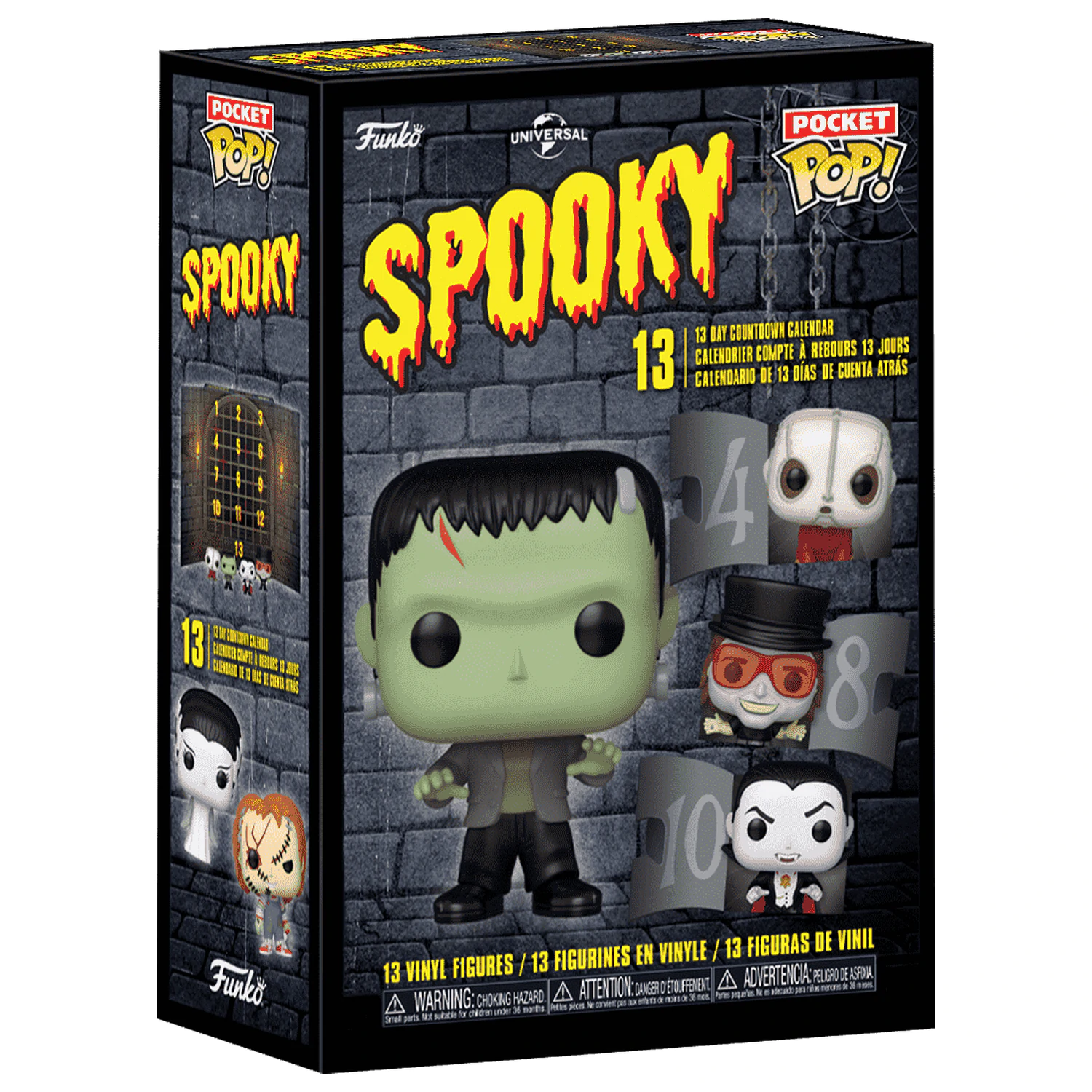 Halloween vreckový Funko POP! Killer Kountdown 13-dňový adventný kalendár odpočítavanie produktová fotografia