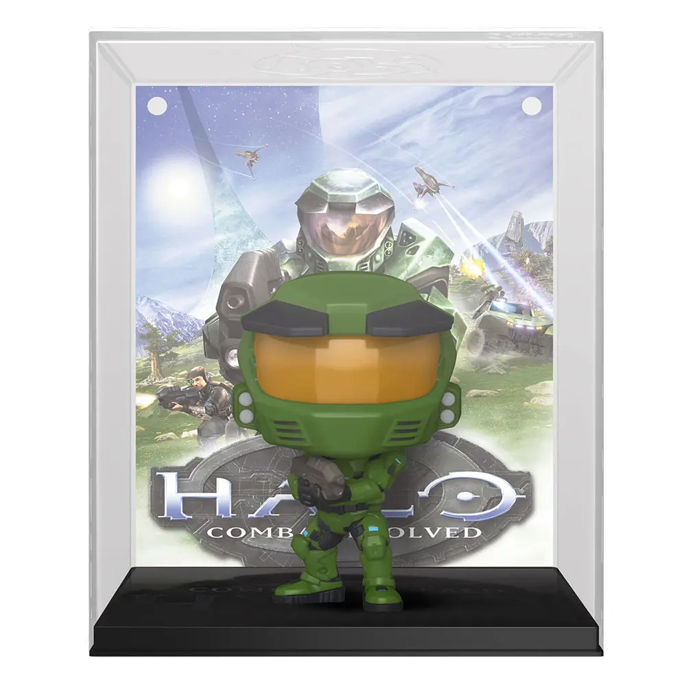 Halo POP! Game Cover vinylová figúrka Master Chief 9 cm produktová fotografia