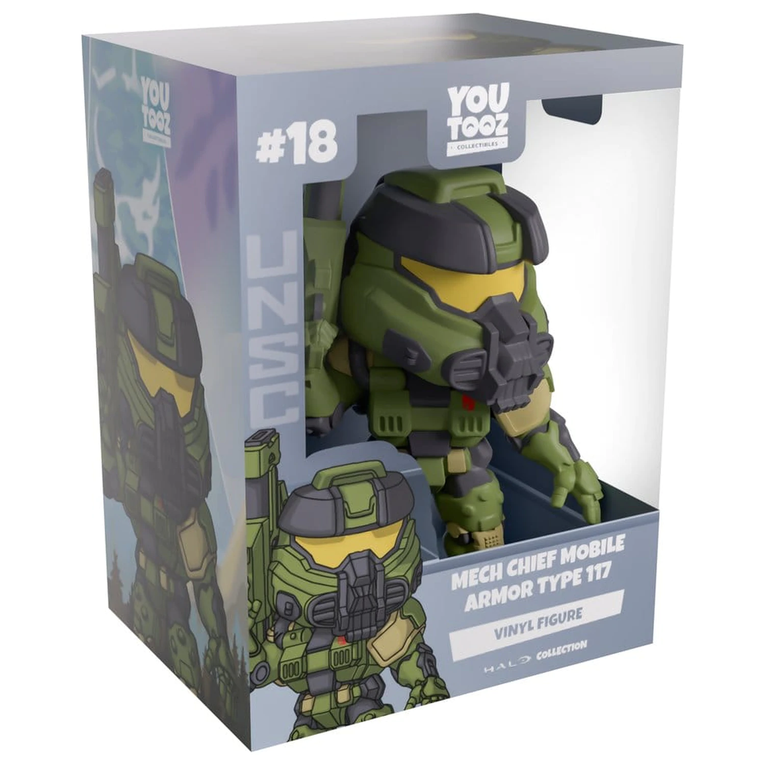 Halo vinylová figúrka Mech Chief Mobile Armor Type 117 13 cm produktová fotografia