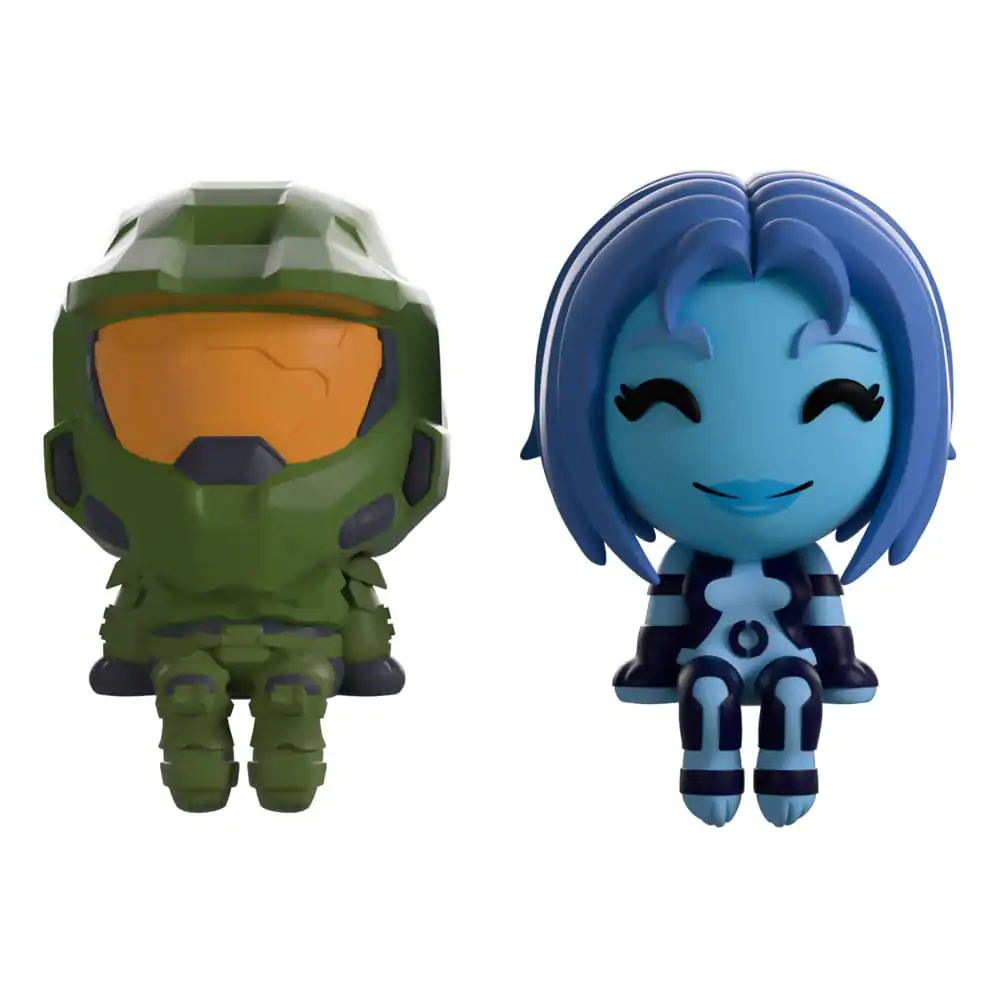Halo Vinyl Figúrky The Master Chief & Cortana Monitor Buddiez produktová fotografia