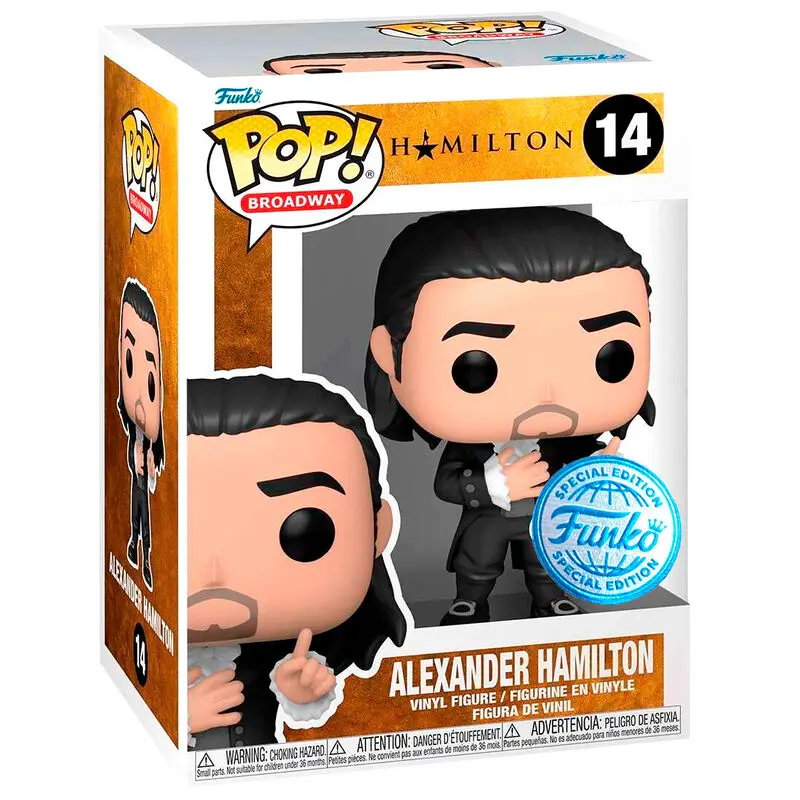 Hamilton POP! Broadway vinyl figúrka Alexander Hamilton (finále) különkiadás 9 cm termékfotó