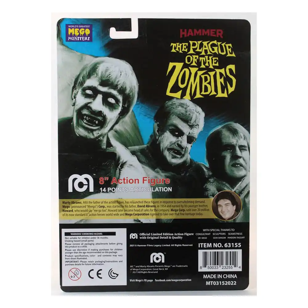 Hammer Horror Action Figure The Plague of the Zombies 20 cm produktová fotografia